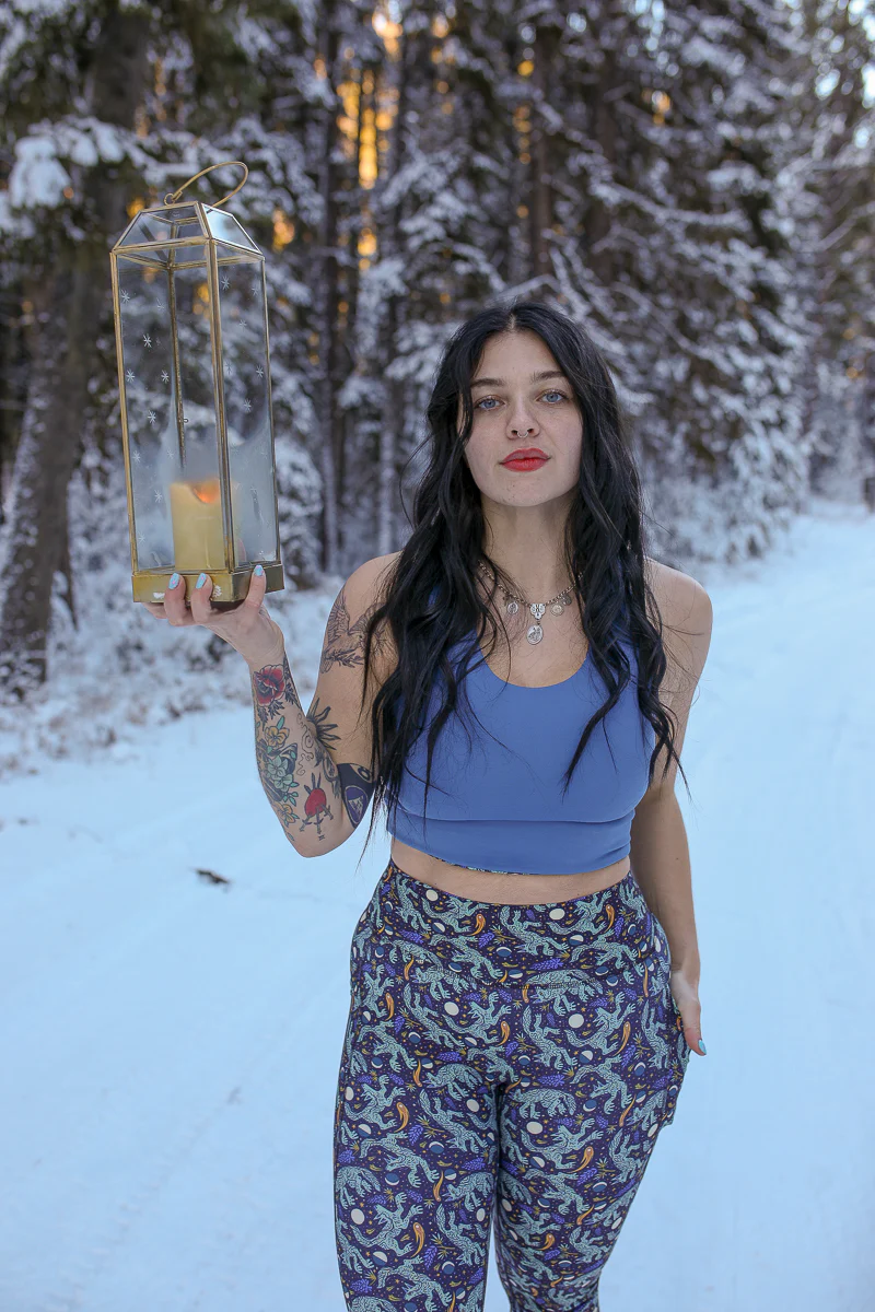 Commit Crop Top | Dancing Lupine/Equinox - Image 3