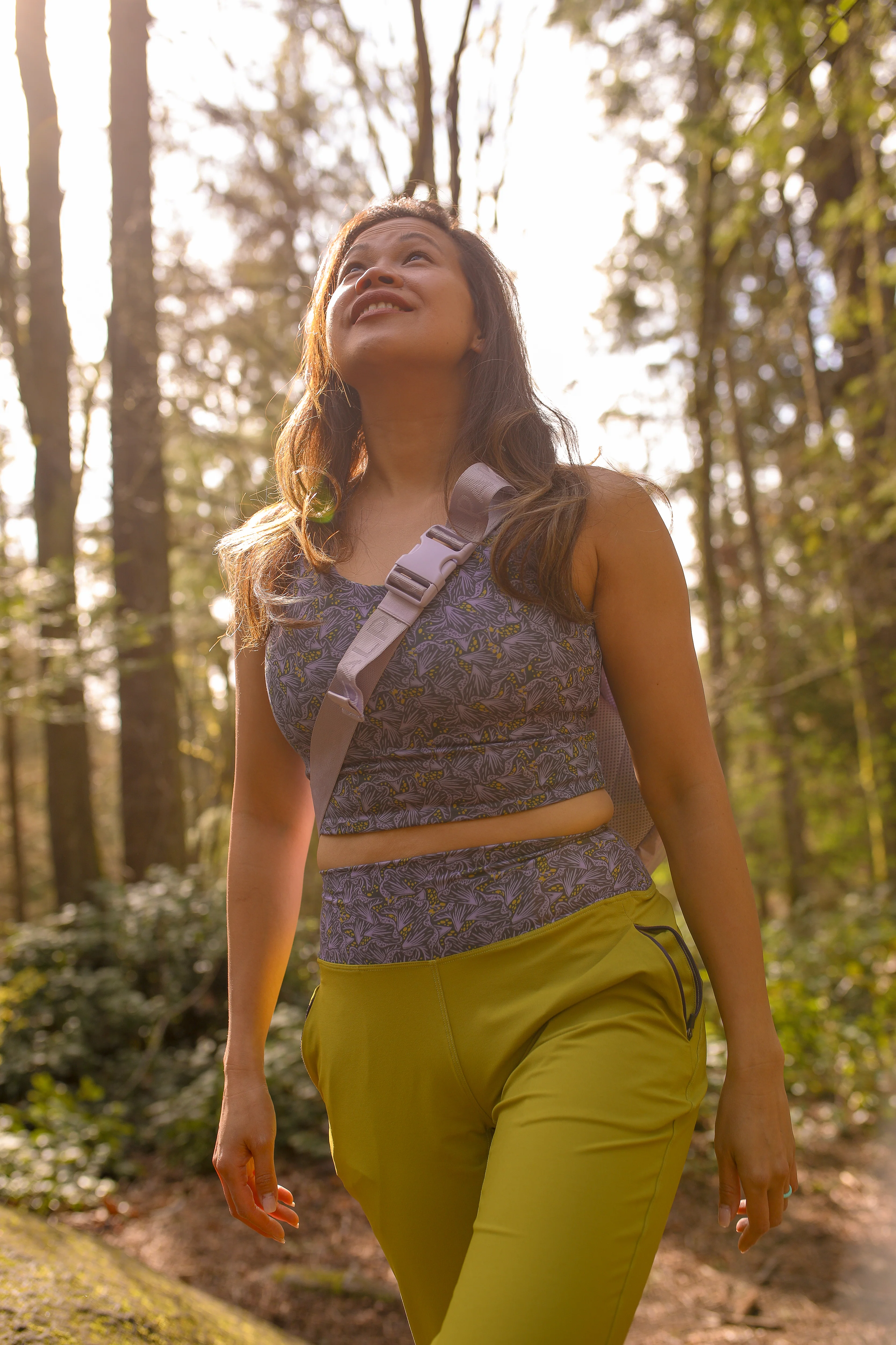 Commit Crop Top | Gold Dust Woman/Fairytale - Image 4