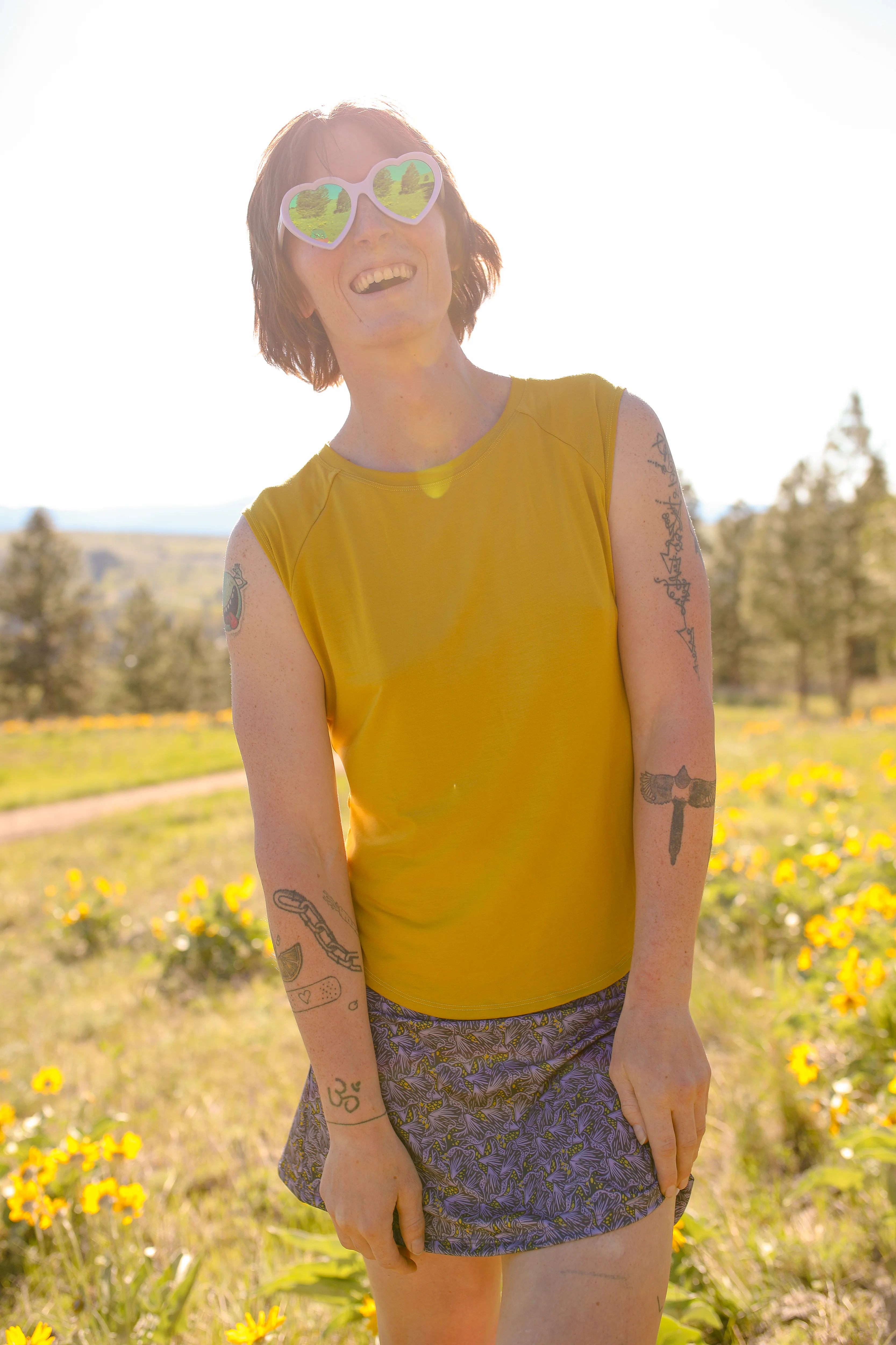 Get After It Skort | Gold Dust Woman - Image 4