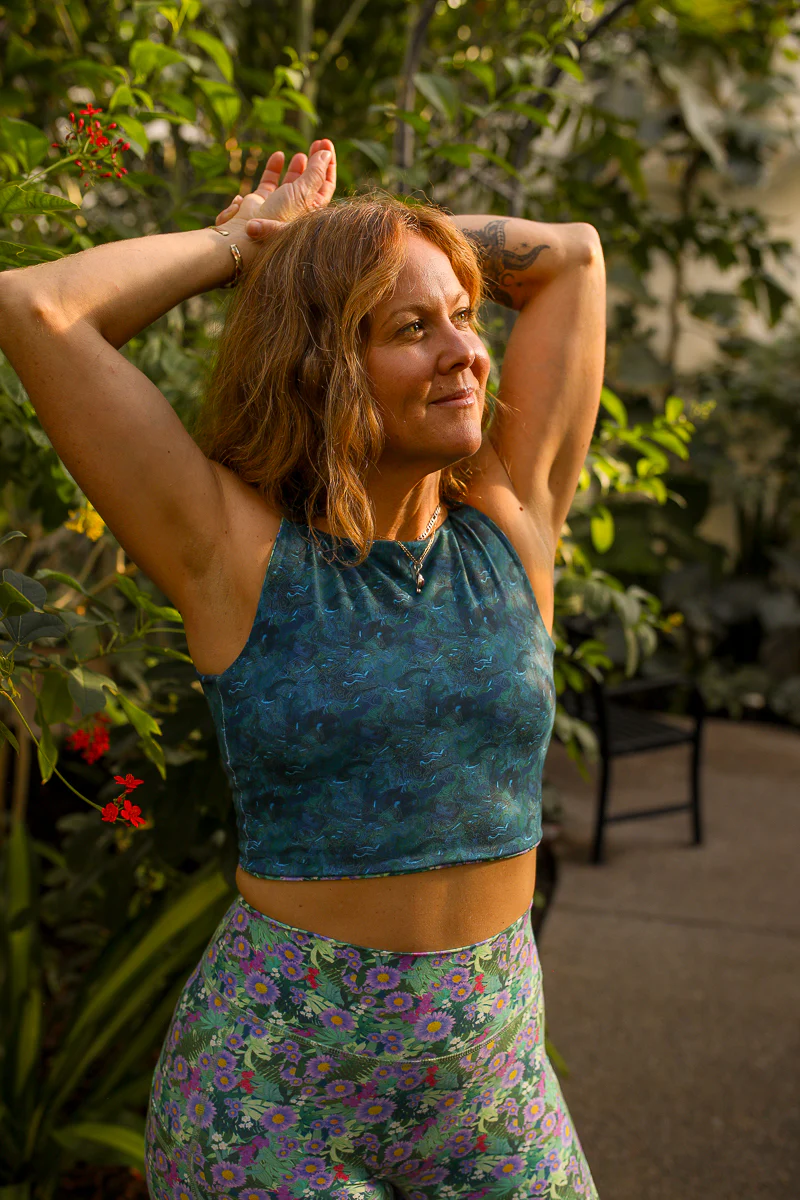 Push On Crop Top | Asterpiece/Blueprint - Image 4