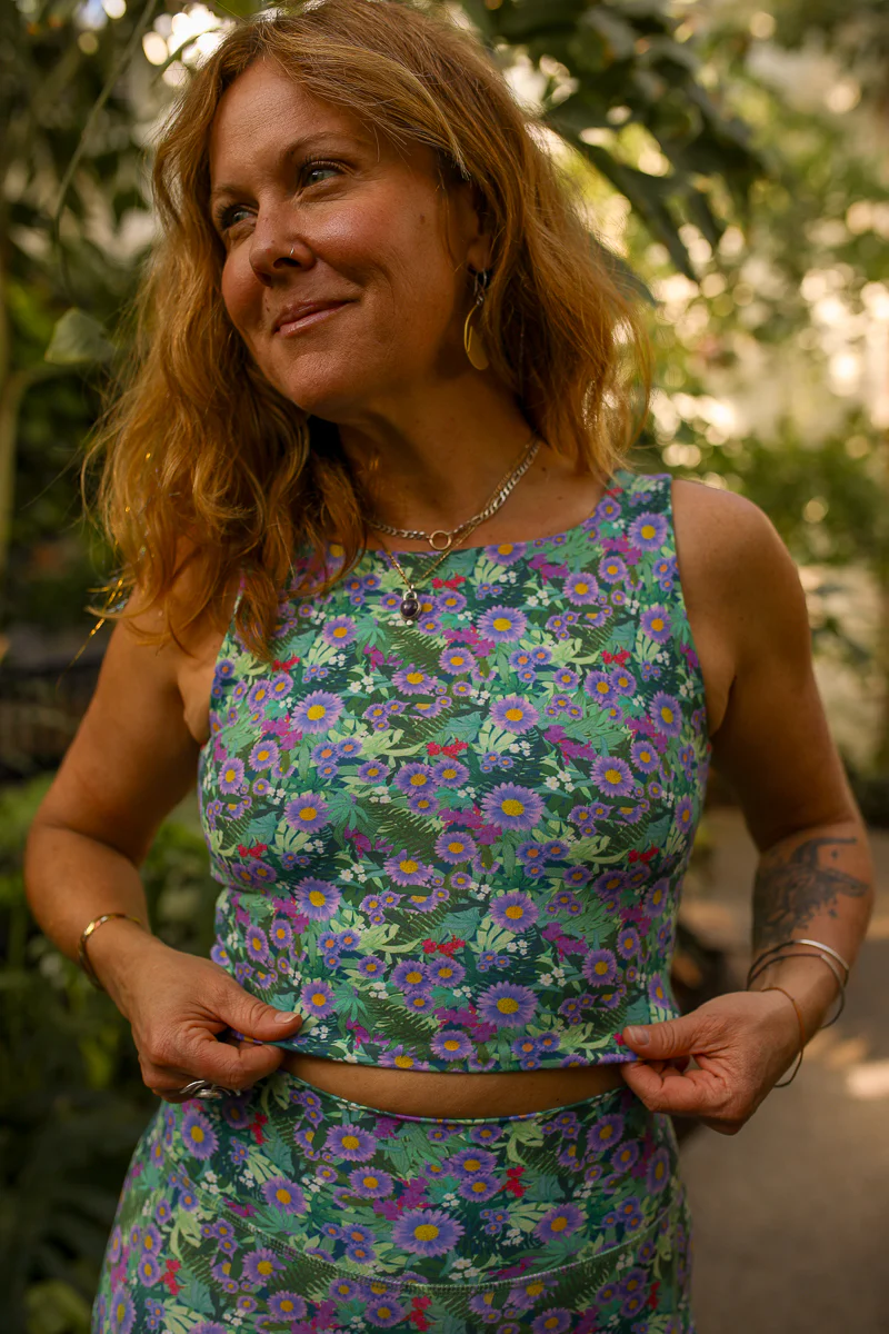 Push On Crop Top | Asterpiece/Blueprint - Image 7