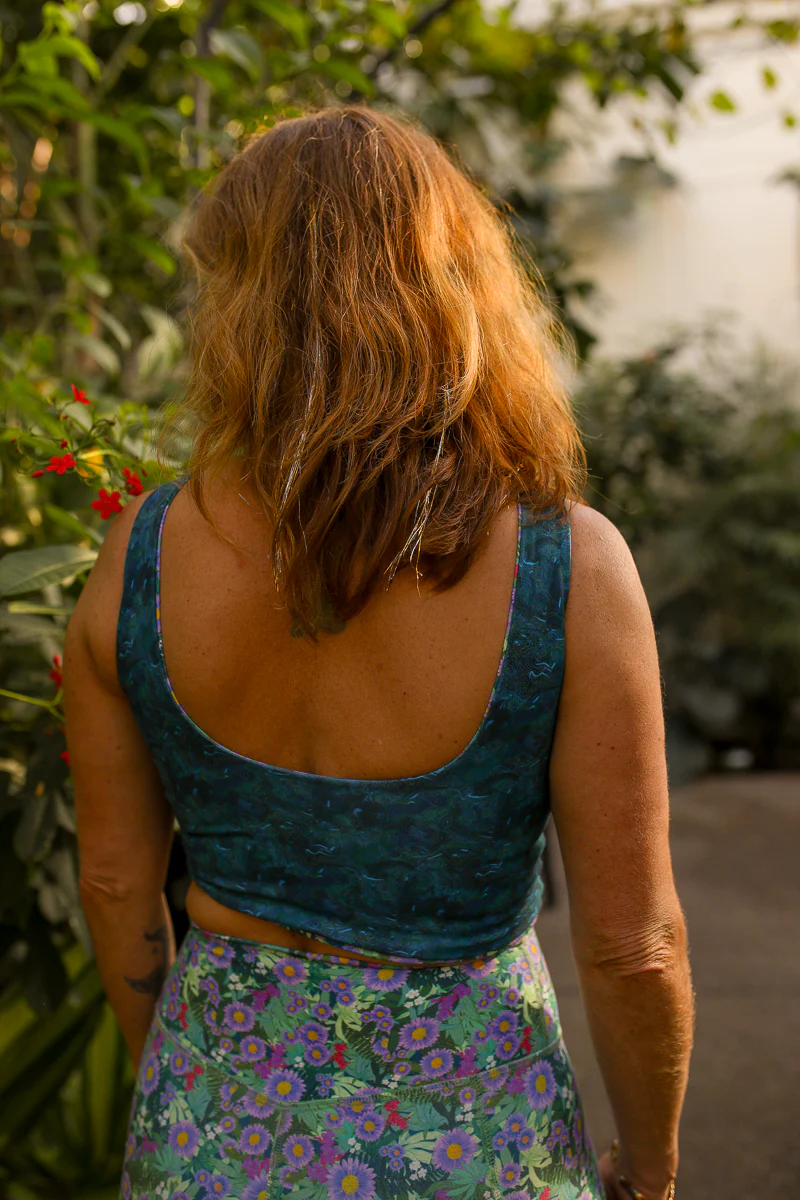 Push On Crop Top | Asterpiece/Blueprint - Image 8