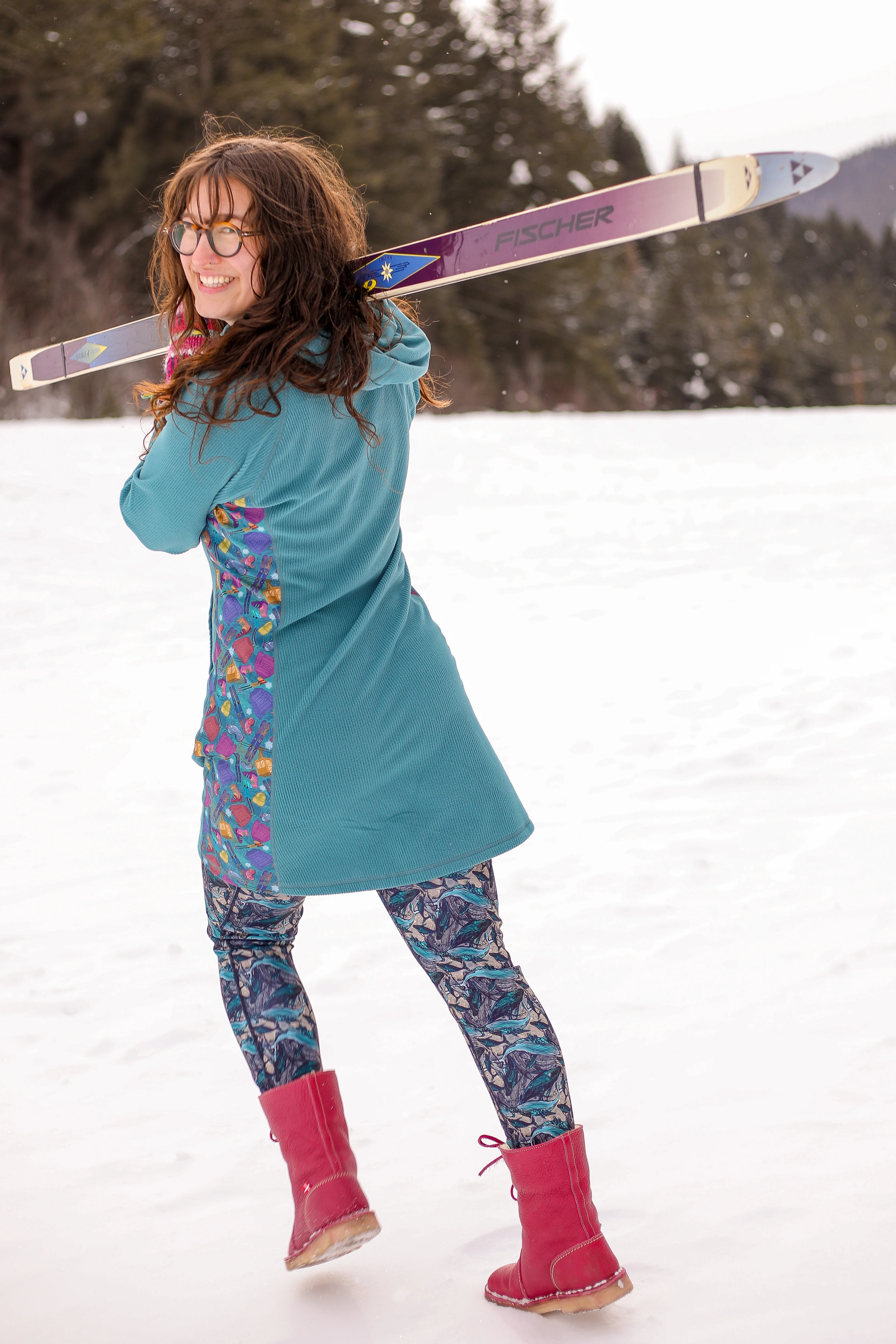 Treasure Dress | Geyser/Ski Queen - Image 3